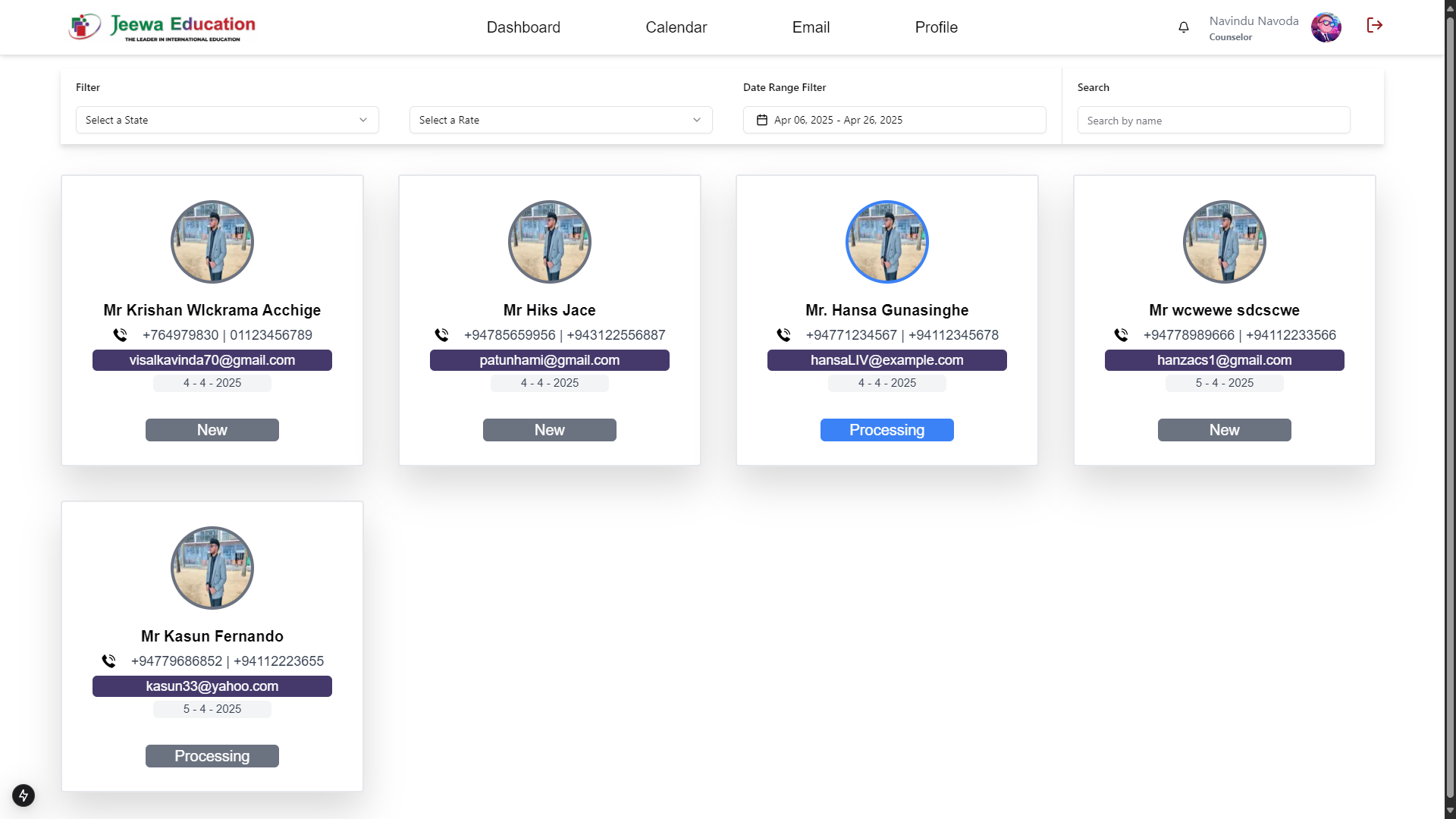 Jeewa Education Student Management System - Image 4